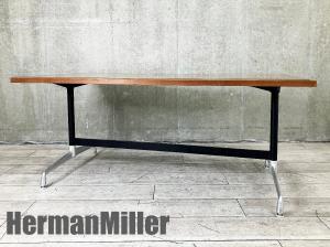 HermanMiller/ハーマンミラー■イームズ ■ユニバーサルベース■テーブル■チーク天板