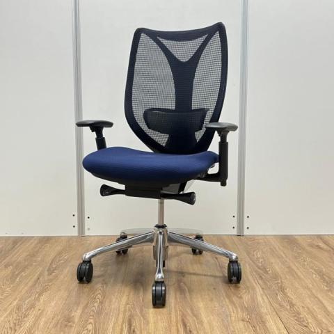 【中古】サブリナ  オカムラ（okamura） 肘付ハイバックチェア