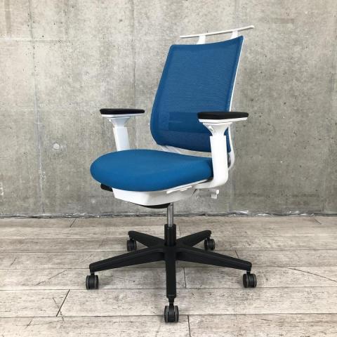 【中古】ミトラ2 C04S-12M-E11 コクヨ（KOKUYO） 肘付ローバックチェア