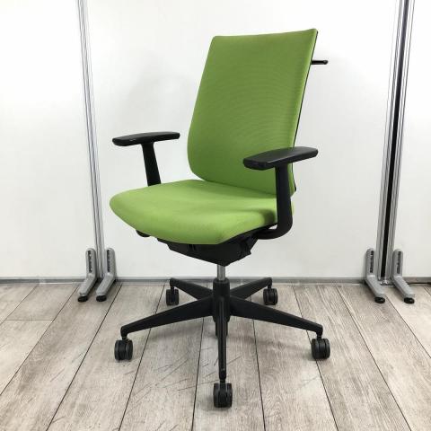 【中古】ウィザードチェア CRS-G1802F6 コクヨ（KOKUYO） 肘付ハイバックチェア