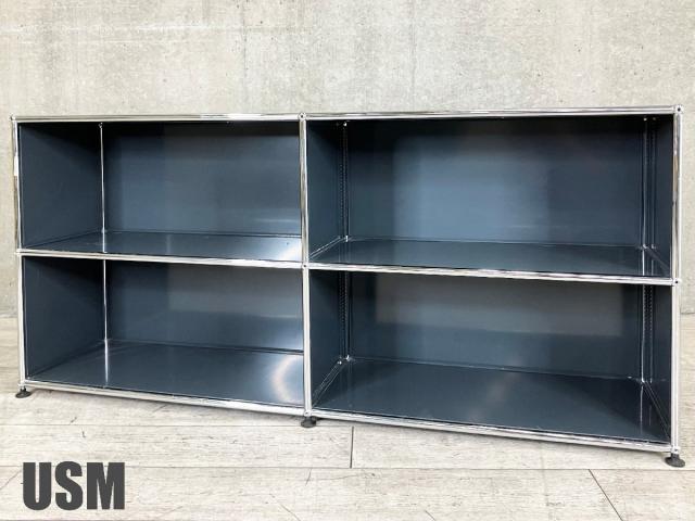USM hallerハラー ユニット 1列5段 オープン キャビネット 棚 USM hallerハラー ユニット 1列5段 オープン キャビネット 棚