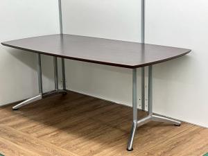 【高級テーブルが入荷!】級感のあるデザイン!4~6人用 内田洋行/ST-5200シリーズ/ブラウン【現物画像】