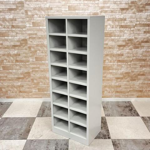 【新古】その他シリーズ SBS-16NH2SN 生興 シューズボックス(下駄箱)