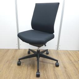 コクヨ製　ウィザード3(wizard3)　ブラック　ローバック　肘無し　ランバー付　ロングセラー商品！　納得の座り心地！　魔法のように売れ続けている定番のオフィスチェア！　肘無しローバックチェア！！