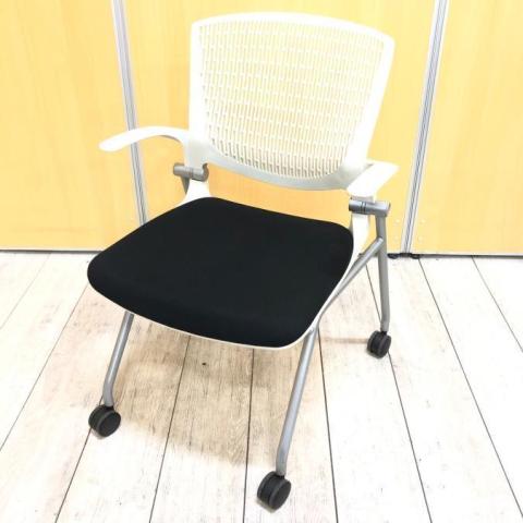 【中古】グラータチェア 8142WA オカムラ（okamura） ネスティングチェア