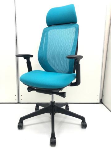 【西】※※残り1脚限定※※【固定ヘッドレスト付きは新品です！！】【固定肘】【オカムラ製】【２０１４年製】【揃い】【福岡オフィス家具】【福岡中古家具】【中古事務什器】【中古チェア】【中古椅子】【ハイバック】【高機能】背もたれ形状が変化する【ロット入荷品】【一部倉庫在庫】
