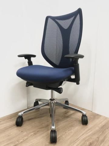 【中古】サブリナ  オカムラ（okamura） 肘付ハイバックチェア