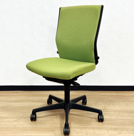 【中古】エスクード  オカムラ（okamura） 肘無ハイバックチェア