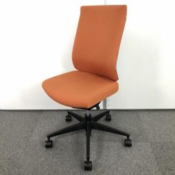Vitra社 デザインチェア オレンジ【テレワークに最適です】 中古】ID Mesh vitra/ヴィトラ 肘無ハイバックチェア 392980