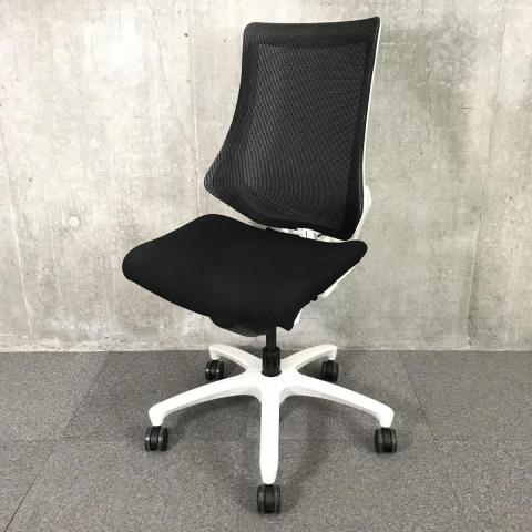 【中古】エフメッシュ  イトーキ（ITOKI） 肘無ハイバックチェア