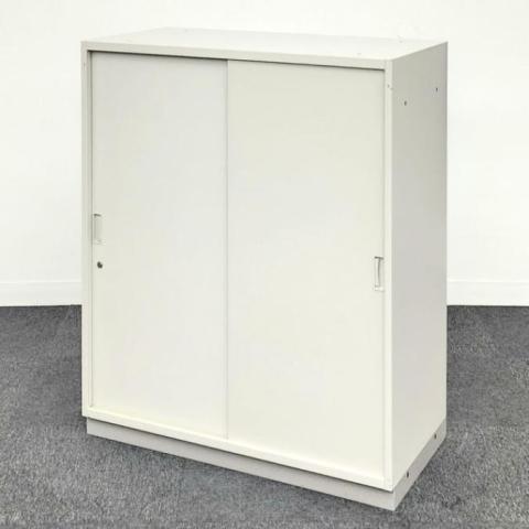 【中古】シンライン  イトーキ（ITOKI） ローキャビネット／引き違い