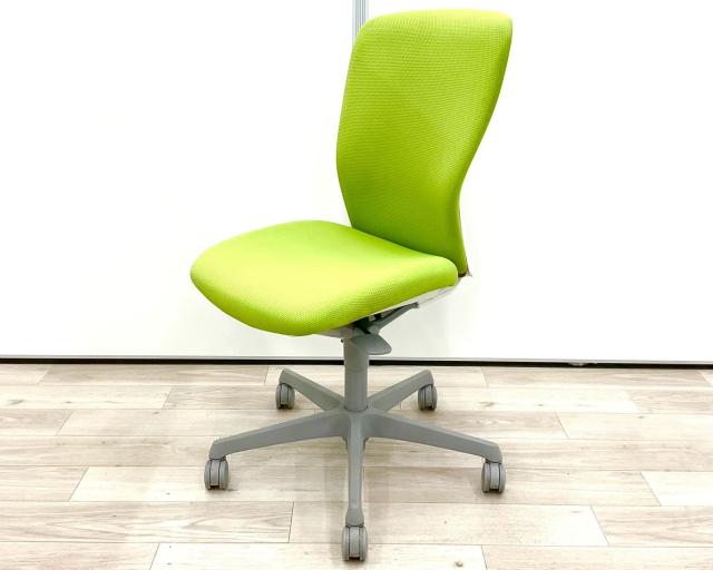 【中古】スラート C335WR FSF5 オカムラ（okamura） 肘無ハイバックチェア