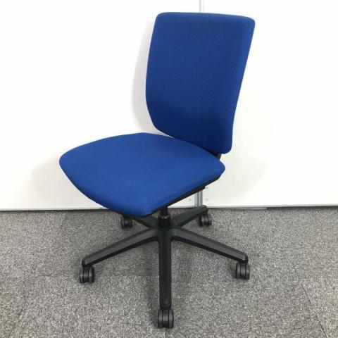 【遠方倉庫在庫品】【入れ替え、増員でチェアをお探しの方におすすめ!】【コストで選ぶならこれ!】■LION LBIS(エルビス)チェア 肘無し ブルー【RA】