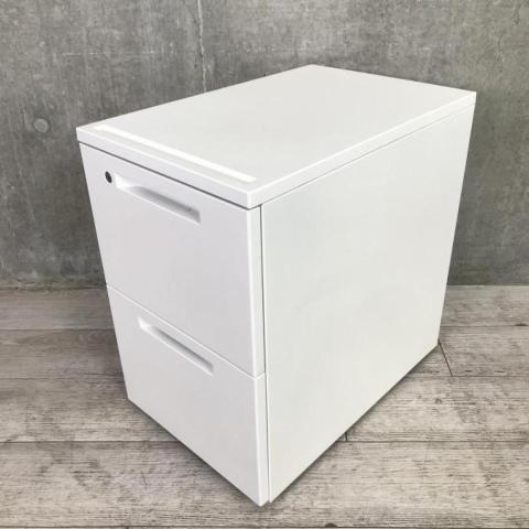 【中古】iS SDM-IS46A2SAW コクヨ（KOKUYO） ワゴン2段