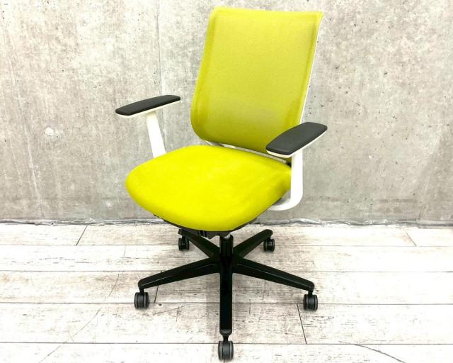 【中古】ミトラシリーズ CRS-G2920E1 コクヨ（KOKUYO） 肘付ローバックチェア