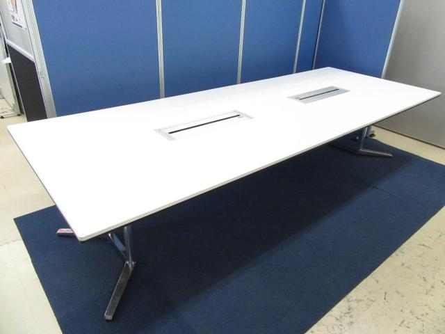 【中古】ラティオⅡ 4K294D　MH47 オカムラ（okamura） ミーティングテーブル（会議机）