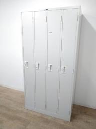 【即日納品可能！】【定価約8万円】【シンプル設計でコストパフォーマンスを追求した4人用ロッカー！】■井上金庫　BFI　4人用更衣ロッカー【弊社使用欄：A00994967】【KN】