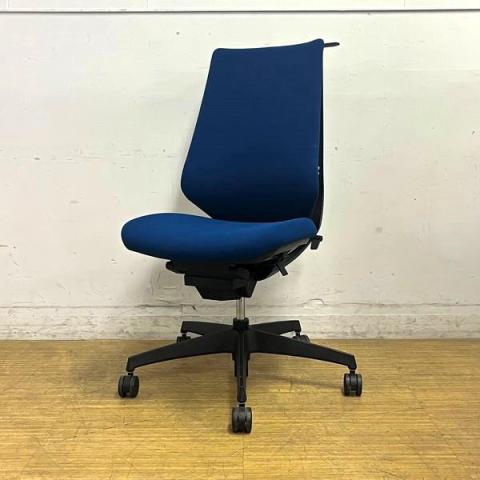 【中古】デュオラ クッション  コクヨ（KOKUYO） 肘無ハイバックチェア