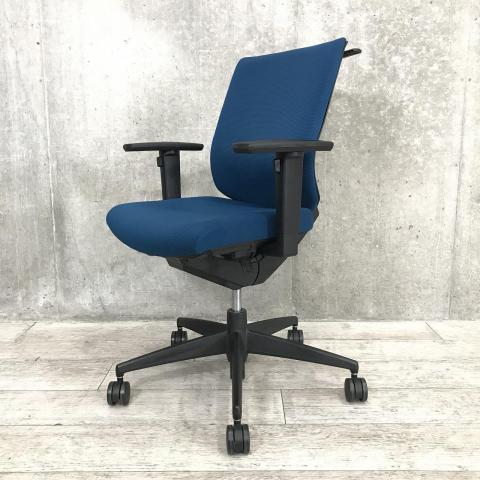 【中古】ウィザード2  コクヨ（KOKUYO） 肘付ローバックチェア