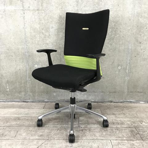 【中古】フィーゴチェア  オカムラ（okamura） 肘付ハイバックチェア