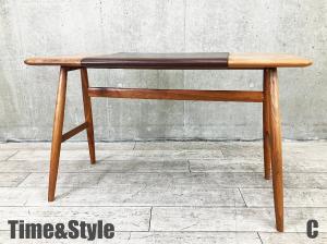 D）Ritzwell/リッツウェル　Mo Bridge Small Desk/　MO ブリッジ スモール デスク　ウォルナット