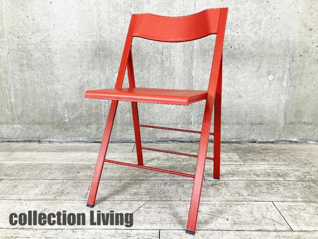 arrmet/アーメット　Pocket/ポケットチェア　フォールディングチェア/折り畳みチェア　レッド