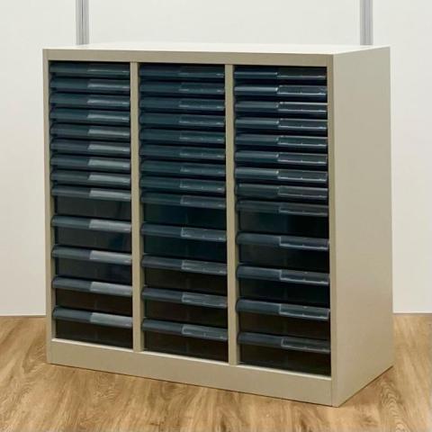 【中古】その他シリーズ S-A333F1N コクヨ（KOKUYO） ローキャビネット／クリスタルトレー