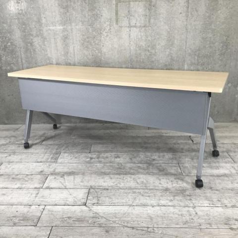 【中古】フラプター 81F1CB　MK37 オカムラ（okamura） スタックテーブル(長机/折りたたみ/会議用)
