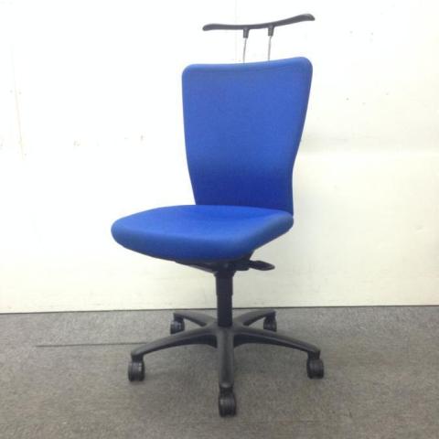 【中古】カロッツァチェア  オカムラ（okamura） 肘無ハイバックチェア