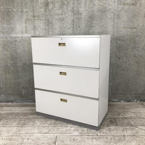 【中古】シンライン HTM-109AAS-WE イトーキ（ITOKI） ローキャビネット／ラテラル