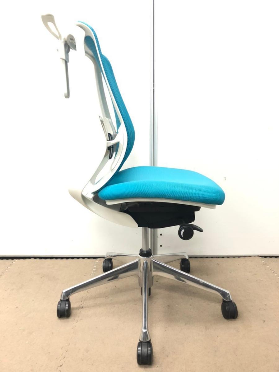 中古】シルフィーメッシュ オカムラ/okamura 肘無ハイバック