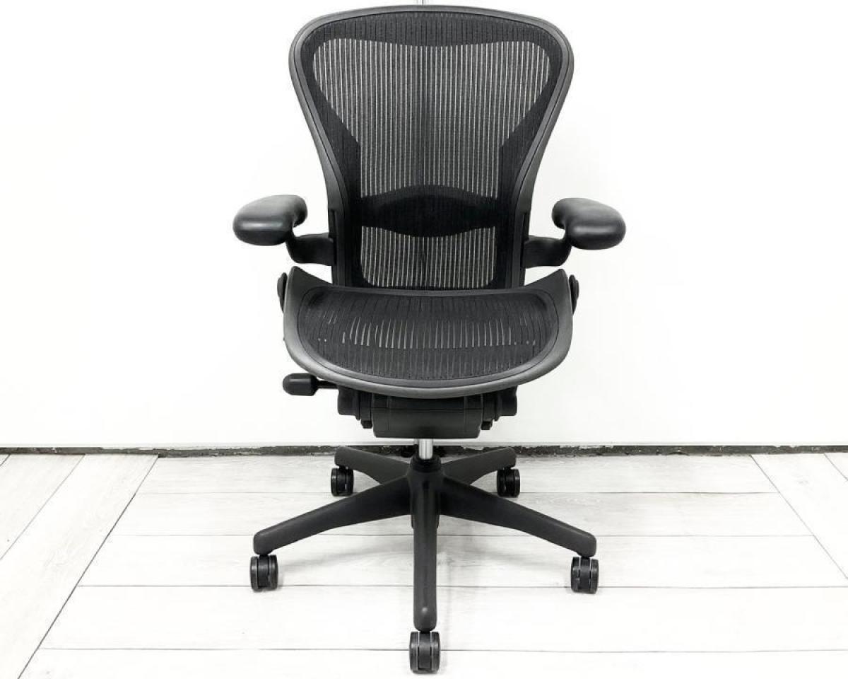 Herman Miller / ハーマンミラー アーロンチェア AE111PWB 中古】アーロンチェア AE111PWB-0001 AJG1BBBK3D01 CC00046231-1