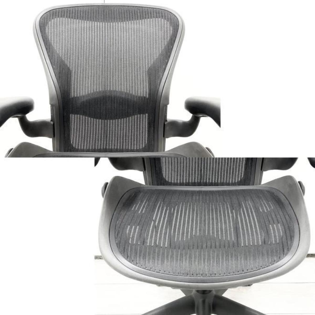 中古】アーロンチェア AE111PWB Herman Miller/ハーマンミラー