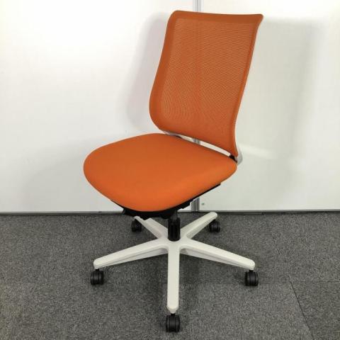 【中古】ミトラシリーズ C04S-10M-E11 コクヨ（KOKUYO） 肘無ローバックチェア