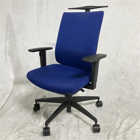 【中古】ウィザード2 CRS-G1822F6 コクヨ（KOKUYO） 肘付ハイバックチェア