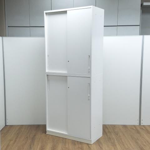 【中古】エディア  コクヨ（KOKUYO） ハイキャビネット／引き違い＋引き違い