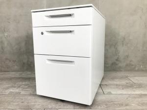 白色のスチールワゴン！書類や備品の管理におすすめ！■コクヨ/IS/ホワイト