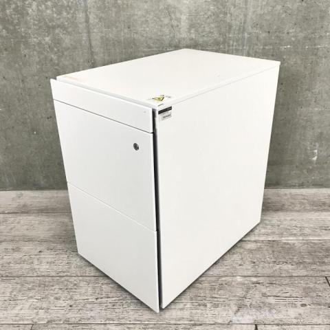 中古　デスクワゴン　2個 ワゴン2段の格安販売 - 中古オフィス家具ならオフィスバスターズ