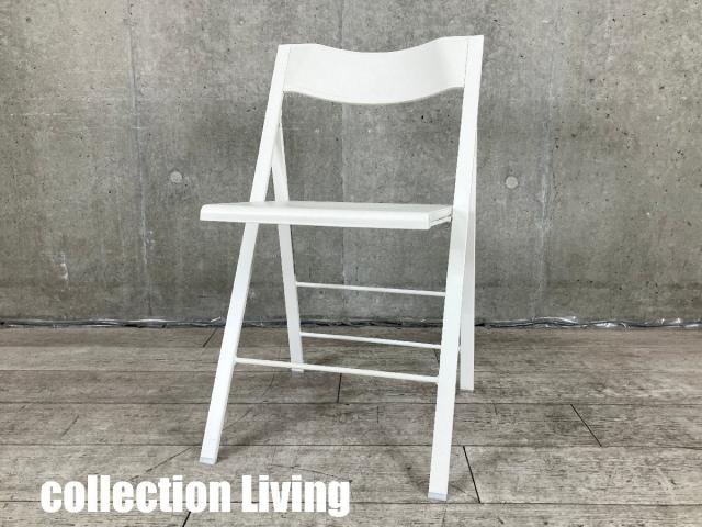 arrmet/アーメット　Pocket/ポケットチェア　フォールディングチェア/折り畳みチェア　ホワイト