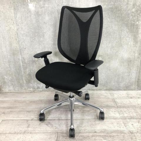 【中古】サブリナ C844BR FSY1 オカムラ（okamura） 肘付ハイバックチェア