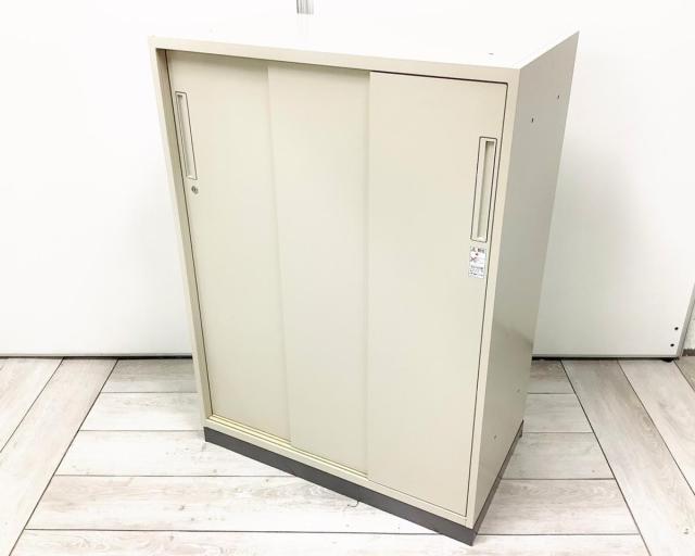 【中古】エディア BWUH-HD358F1 コクヨ（KOKUYO） ローキャビネット／引き違い