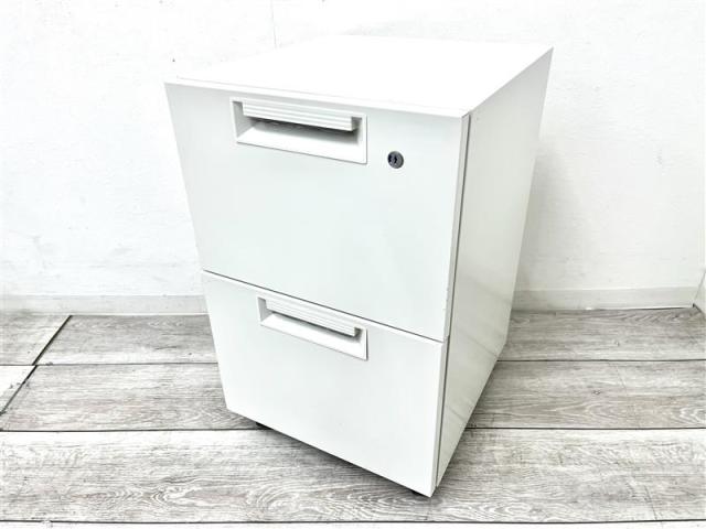 【中古】LEED  プラス（PLUS） ワゴン2段