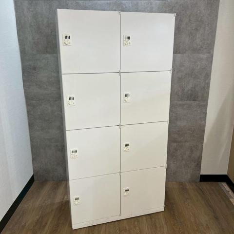 【中古】レクトラインロッカー 4BR32Y ZA75 オカムラ（okamura） 6人用パーソナルロッカー