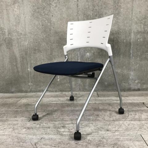 【中古】マノスチェア KLD-310GB-ZWB2 イトーキ（ITOKI） ネスティングチェア