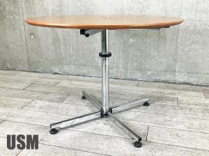 USMハラー キトス テーブ デスク キャスター付き W150 ラッカービーチ USMハラー キトス テーブ デスク キャスター付き W150 ラッカー