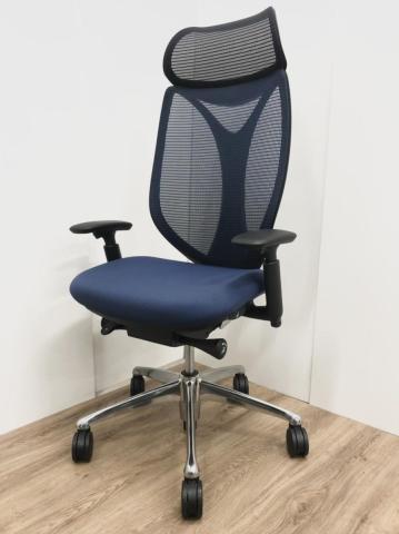 【美品】【高級レザー】デスクチェア　定価約40万　オカムラ　バロン　サブリナ 美品】【高級レザー】デスクチェア 定価約40万 オカムラ バロン