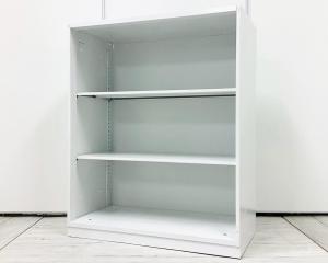 【上下セットでの組み合わせも可能！】◆ウチダ/BEストレージ　白　キャビネット　本棚　扉無し　福岡　博多　天神　九州最大級《オフィスバスターズ福岡博多店は、福岡を拠点として、日本全国へ中古オフィス用品・オフィス家具を提供しております》