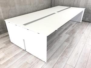 【倉庫在庫品】■コクヨ/ワークヴィスタ フリーアドレスデスク W3600mm×D1400mm ■ホワイト