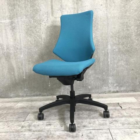 【中古】エフクロス KF-330GS-T1A3 イトーキ（ITOKI） 肘無ハイバックチェア