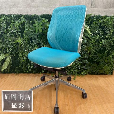 【中古】シルフィー C685BW FMR6 オカムラ（okamura） 肘無ハイバックチェア